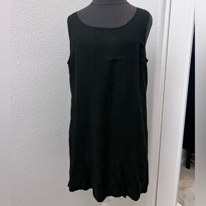 LIV Los Angeles Embroidered Tank Dress Size XL Runs Small
